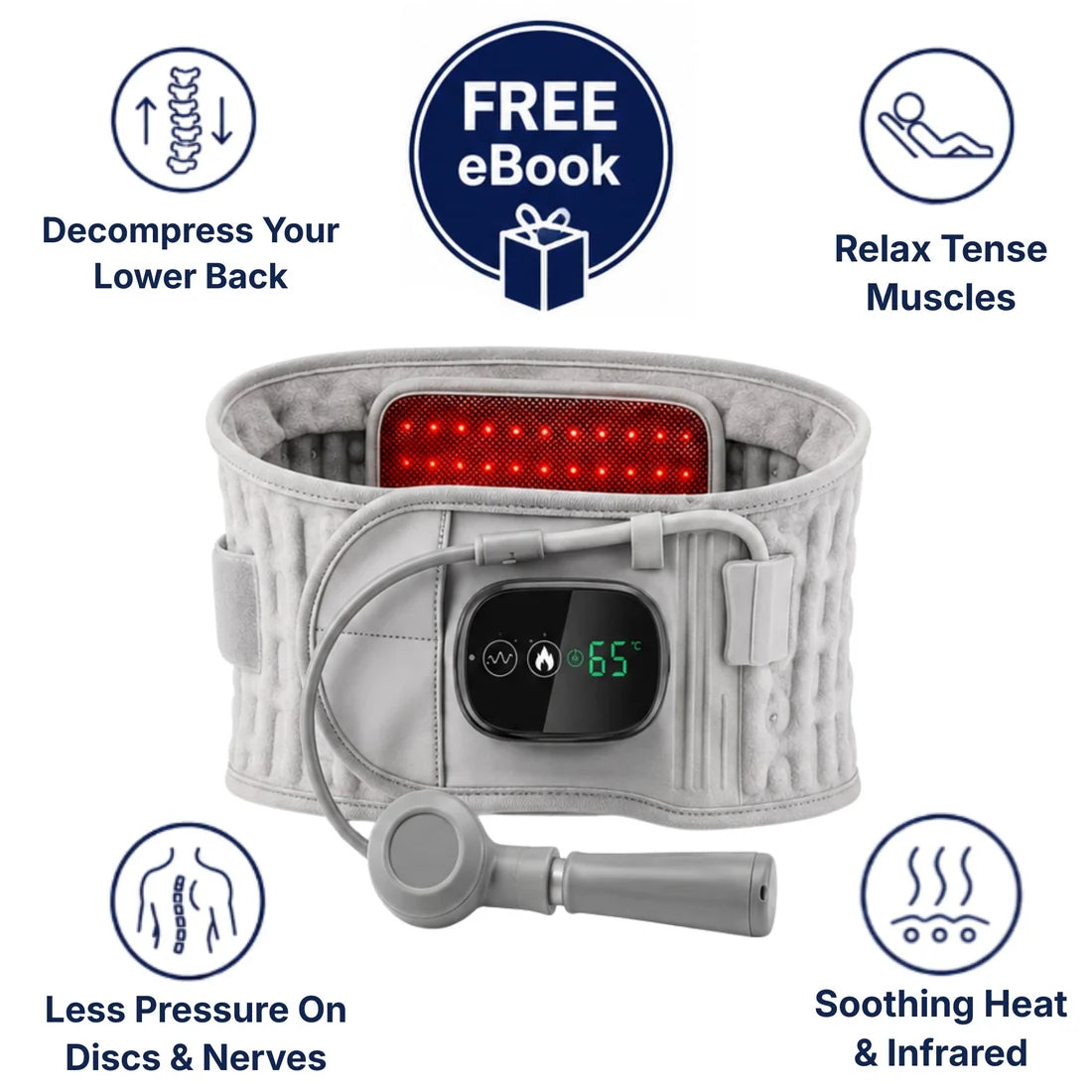 Back Bliss — Heated Back Relief System